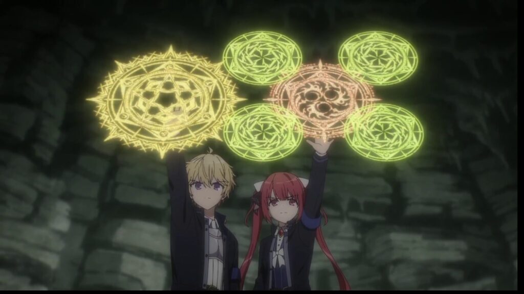 『勇者パーティを追い出された器用貧乏』第12話。勇者パーティのメンバーから冷淡な視線を向けられ、追放を言い渡される主人公・オルンの困惑した表情。