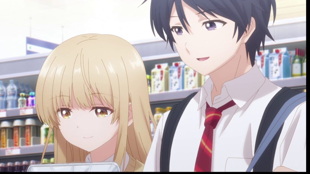 札幌の冬景色を窓越しに見つめる60代の元技術者が、モニターに映る『お隣の天使様』の周と真昼の手繋ぎシーンを解析している様子。周囲には「現場技術者32年」「亡き妻との記憶」「AIプロンプトの模索」といった健一さんのバックボーンと、作品内の「男フォーム・変身」「覚悟と世界への宣言」といった重要キーワードが対比的に配置された概念図。